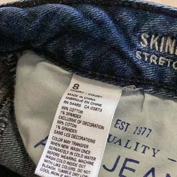 American Eagle Stretch Skinny Jeans Size 8 - Picture 6 of 6
